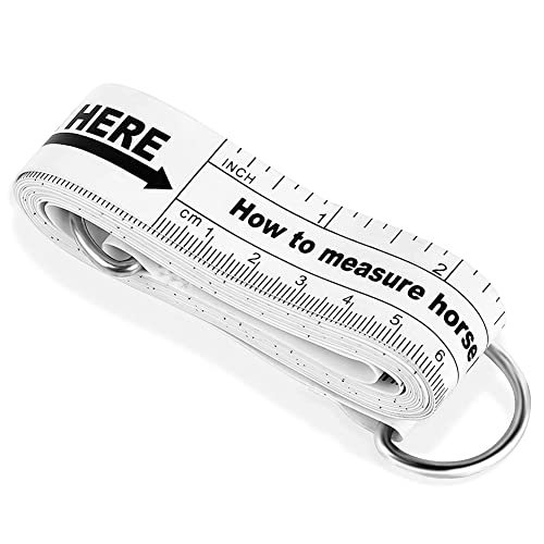 Louttary Horse Height Weight Tape Horse Measuring Tape PVC Horse Measuring Stick Livestock Body Measuring Tool, 8,2 Fuß lang Louttary Horse Height Weight Tape Horse Measuring Tape PVC Horse Measuring Stick Livestock Body Measuring Tool, 8,2 Fuß lang von Louttary