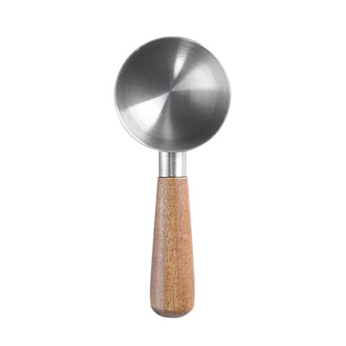 Louttary Kaffee-Messlöffel aus Edelstahl 304 mit Holzgriff für Kaffee, Tee und mehr, für die Küche Louttary Kaffee-Messlöffel aus Edelstahl 304 mit Holzgriff für Kaffee, Tee und mehr, für die Küche von Louttary