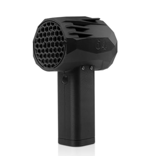 Louttary Mini-Lüfter X64, bürstenloser Motor, leistungsstark, 20 W, Windgeschwindigkeit, 240 km/h, tragbarer Luftventilator von Louttary