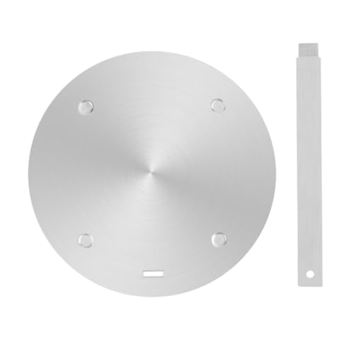 Louttary Wärmeverteilungsplatte, Wärmeableitungsplatte, Diffusionsplatte für Induktionsherd, einfach zu bedienen, 20 cm von Louttary