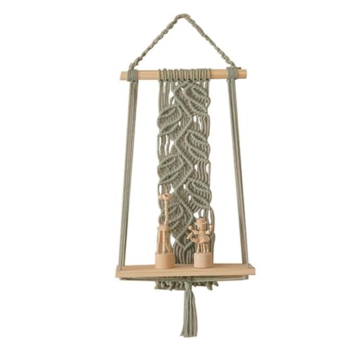 Louttary Wandteppich mit Fransen, handgefertigt, Boho-Stil, Schlafzimmerdekoration, Wandregal, Wanddekoration für Wohnzimmer, B Louttary Wandteppich mit Fransen, handgefertigt, Boho-Stil, Schlafzimmerdekoration, Wandregal, Wanddekoration für Wohnzimmer, B von Louttary