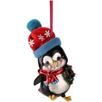 Pinguin Weihnachtsbaumfigur Aus Glas von LouvreCologne