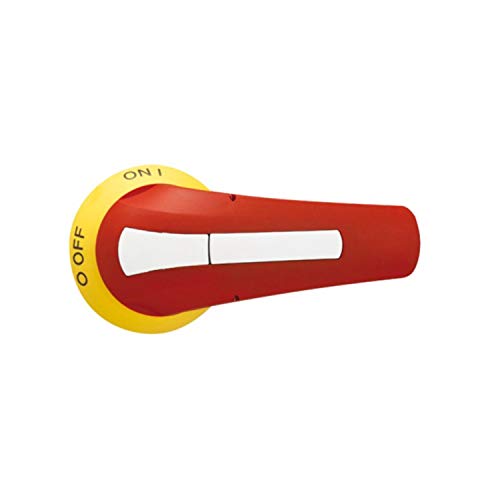 Kupplungshebel, rot und gelb, 94 mm, für quadratisch, 7 mm, IP65, 4,5 x 4 x 11 cm, rot und gelb (Referenz: GEX61N) von Lovato