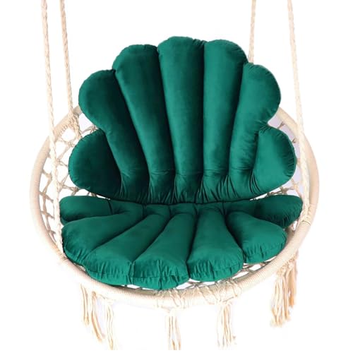 Love Gifts® Hängesessel ohne Gestell | Hängesessel Indoor mit Zwei Kissen optimal für den für Innenbereich wie Wohnzimmer & Kinderzimmer geeignet | Grün von Love Gifts