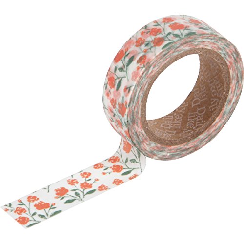 Love My Tapes "Rose Garden Washi Tape, Papier, Mehrfarbig, 15 mm x 10 m, 3-teilig von Love My Tapes