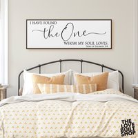 Hochzeitsgeschenk Für Sie Ich Habe Den Einen Gefunden, Meine Seele Liebt Lied Solomons 3 4 Jubiläumsgeschenk Wanddekoration Frühling Wohndekor Hochzeitsgeschenk Für Sie Ich Habe Den Einen Gefunden, Meine Seele Liebt Lied Solomons 3 4 Jubiläumsgeschenk Wanddekoration Frühling Wohndekor von LoveBuiltShop