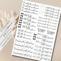 Geburtstag Kerzentattoos Verschiedene Motive Din A4 Kerzensticker Wasserschiebefolie Geburtstag Kerzentattoos Verschiedene Motive Din A4 Kerzensticker Wasserschiebefolie von LoveCandleandMore