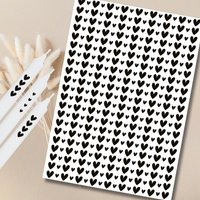 Herzchen Kerzentattoos Verschiedene Motive Din A4 Kerzensticker Wasserschiebefolie Herzchen Kerzentattoos Verschiedene Motive Din A4 Kerzensticker Wasserschiebefolie von LoveCandleandMore