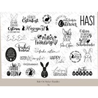 Rub-On Sticker I A5 Randlos Rub Ons Z.b. F. Raysin/Keraflott Ostern von LoveCandleandMore