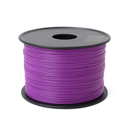 ABS-Filament 1,75 mm Spule 1 kg 3D-Druck Hohe Hitzebeständigkeit Anti-Verformung Glatte Oberfläche Maßgenauigkeit Einfacher Druck Kompatibel 3D-Drucker Farbe Dunkelviolett Weinrot von LoveLegis