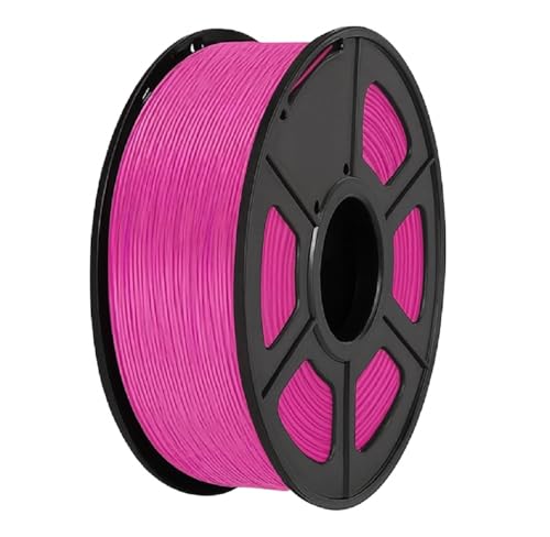 ABS-Filament 1,75 mm Spule 1 kg 3D-Druck Hohe Hitzebeständigkeit Anti-Verformung Glatte Oberfläche Maßgenauigkeit Einfacher Druck Kompatibel 3D-Drucker Farbe Lila von LoveLegis