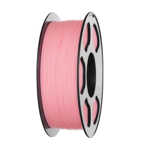 ABS Filament 1.75mm Spule 1kg 3D-Druck Hohe Hitzebeständigkeit Anti-Verformung Glatte Oberfläche Maßgenauigkeit Einfacher Druck Kompatibel 3D-Drucker Farbe Rosa von LoveLegis