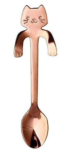 Kaffeelöffel Katze Roségold Geschenk Lustig Tee Dessert Küchenutensilien Küche Niedlich Dekorativ Kaffeelöffel Katze Roségold Geschenk Lustig Tee Dessert Küchenutensilien Küche Niedlich Dekorativ von LoveLegis