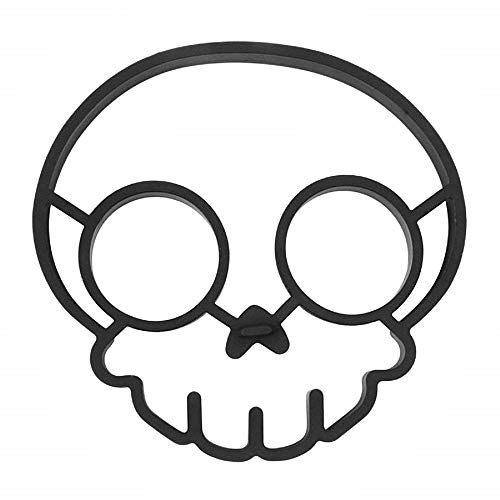 Silikonform Lebensmittelnutzung Spiegelei Totenkopf kreative Küche originelles Zubehör Geschenkidee lustig von LoveLegis