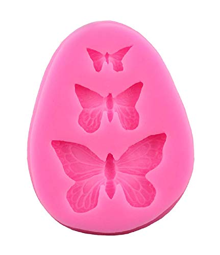 Lovelegis Silikonform Schmetterling x 3 Abgüsse – Geschenkidee und – Abgüsse aus Silikon – Schablone für die handwerkliche Verwendung von LoveLegis