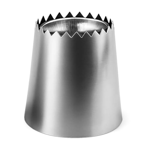 Metall-Ausgießer für Spritzbeutel - Süßigkeiten-Dekoration - Gebäck - Kuchen - Baiser - Saucen - Creme - Dosierer - Dekoration - Küche von LoveLegis