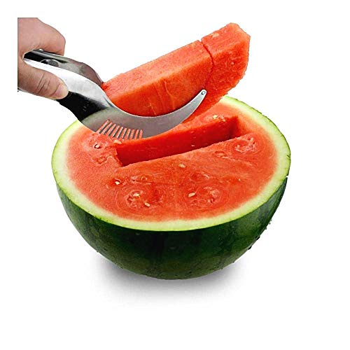 Wassermelonenschneider - Messer - Stahl - Melonen schneiden - Wassermelonen - gesehen im Fernsehen - Weihnachts- und Geburtstagsgeschenkidee von LoveLegis