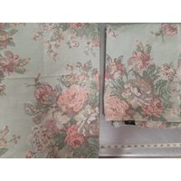 Seltenes Doppel-Bettlaken Mit Blumenmuster Von Knappenpfad Ralph Lauren Vintage von LoveMyLinens