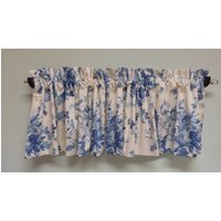 Vintage Elsa Blau Von Ralph Lauren-Custom Valances Aus Neuem Stoff-Gefüttert von LoveMyLinens