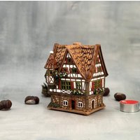 Keramik Kerzenhalter Cottagecore Raumdekor Haus Einweihung Geschenke Neues Zuhause, Handgemachte Kerze Laterne Herbstdekor, Weihnachtsgeschenke von LoveRigaShop