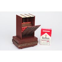 Zigaretten Spender Lagerung Zigarettenhalter Vintage Geburtstagsgeschenk Für Raucher Ihn Mann Freund Zigarettenetui Party Rauchen Dekor von LoveUssrVintage