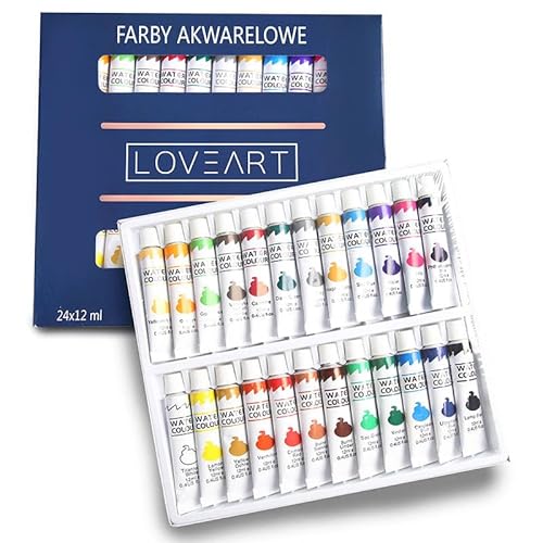 Aquarellfarben LOVEART 24x12ml Aquarellfarben LOVEART 24x12ml von Loveart