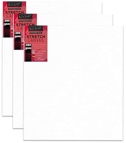 Baumwoll-Bild Loveart 20x30cm - 3 Stück Baumwoll-Bild Loveart 20x30cm - 3 Stück von Loveart