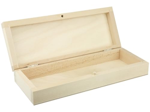Federmappe Holz ohne Trennwände - Box 20,7 x 8 cm für Dekoration und Decoupage Federmappe Holz ohne Trennwände - Box 20,7 x 8 cm für Dekoration und Decoupage von Loveart
