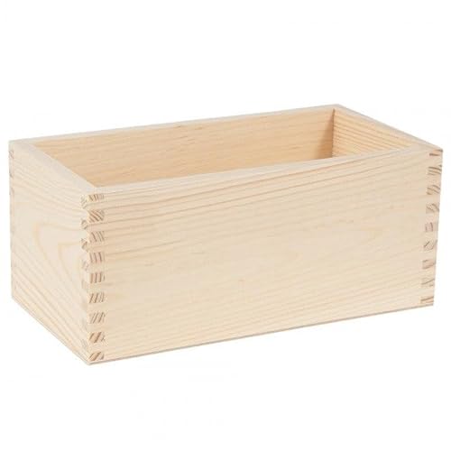 Holzbehälter 13,5 x 12,5 cm - Box für Dekoration und Handwerk Holzbehälter 13,5 x 12,5 cm - Box für Dekoration und Handwerk von Loveart