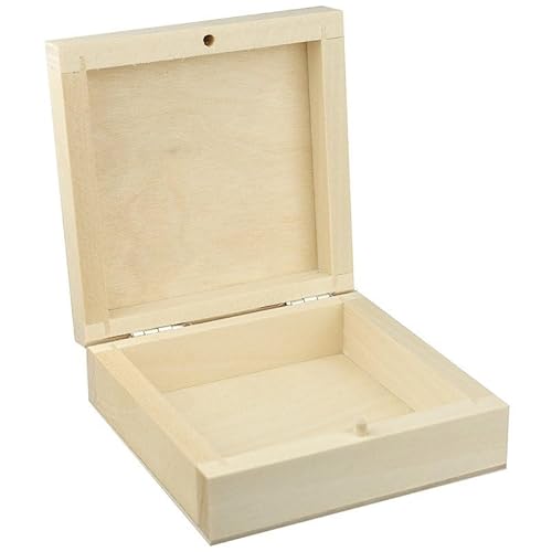 Holzbox 6,5 x 5,8 - für Schmuck für Decoupage Lagerung DIY Holzbox 6,5 x 5,8 - für Schmuck für Decoupage Lagerung DIY von Loveart