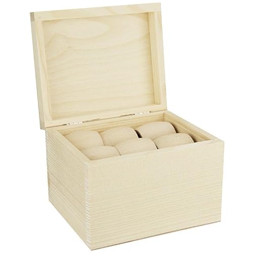 Holzbox mit 12 Serviettenringen - Decoupage Deko DIY Holzbox mit 12 Serviettenringen - Decoupage Deko DIY von Loveart