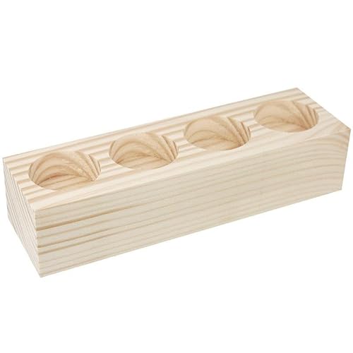 Kerzenhalter Holz für 4 Teelichter - Decoupage DIY Deko Kerzenhalter Holz für 4 Teelichter - Decoupage DIY Deko von Loveart