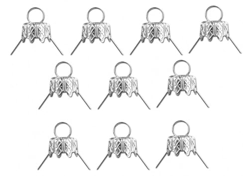 Kugelanhänger silber 14mm - 10Stk Kugelanhänger silber 14mm - 10Stk von Loveart