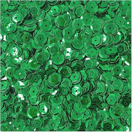 Pailletten rund Metallic 9mm 15g - Loveart - grün Pailletten rund Metallic 9mm 15g - Loveart - grün von Loveart