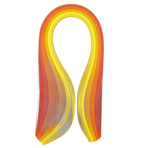 Quillingstreifen 3mm 120 Stück - Gelb- und Orangentöne Quillingstreifen 3mm 120 Stück - Gelb- und Orangentöne von Loveart