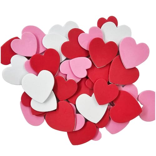 Schaumaufkleber - Herzen 40 Stk. von Loveart
