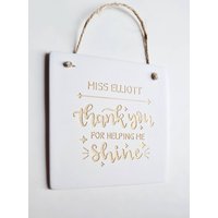 Danke, Dass Sie Mir Geholfen Haben Zu Glänzen - Geschenk Für Kindergärtnerin Kindergarten Lehrerin Danke, Dass Sie Mir Geholfen Haben Zu Glänzen - Geschenk Für Kindergärtnerin Kindergarten Lehrerin von LovedByPot