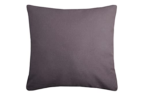 LOVELY CASA Kissen, Baumwolle, grau, 40 x 40 cm von Lovely Casa