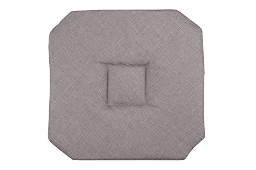 Lovely Casa Bea Sitzkissen Italienische Polyester Taupe 40 x 40 cm von Lovely Casa