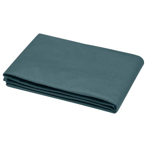 STOF Bettbezug – 200 x 200 cm – 100% Baumwolle, Öko-Tex Zertifiziert – Farbe Eukalyptus – Modell Eden – Bettwäsche für Zuhause, weich und bequem, ideal für Doppelbetten – 2 Personen von Stof