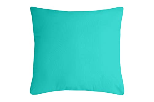 Lovely Casa C04689021 Nelson Kissen aus Polyethylen/Baumwolle, 40 x 40 cm, Celadon, 40 x 40 cm von Lovely Casa