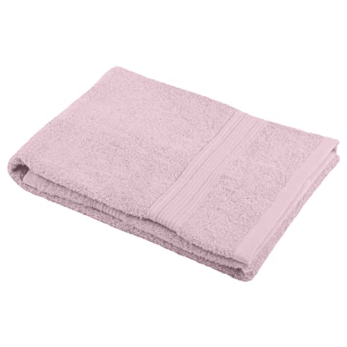 Lovely Casa - Badetuch – Größe 30 x 50 cm – 100% Bio-Baumwolle – Farbe Puder – Modell Lagune – Badetuch – waschbar bei 40 °C – außergewöhnliche Qualität von Lovely Casa