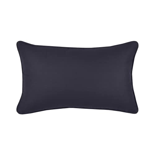 Lovely Casa - Kissen – Größe 30 x 50 x 15 cm – 100 % Baumwolle – Farbe Carbon – Modell Oxford - Baumwollsatin – außergewöhnliche Qualität – ideale Dicke – weich und elegant von Lovely Casa