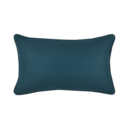 Lovely Casa - Kissen - Größe 30 x 50 x 15 cm - 100% Baumwolle - Farbe Smaragd - Modell Oxford - Baumwollsatin - außergewöhnliche Qualität - ideale Dicke - Weich und elegant von Stof