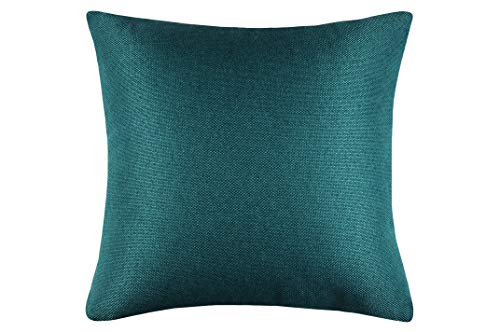 Lovely Casa - Kissen – Größe 50 x 50 cm – 100% Polyester – Farbe Ente – Modell Kopenhagen – ideale Dicke – bequem und elegant – angenehme Haptik von Stof