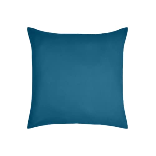 STOF - Kissenbezug – Größe 63 x 63 cm – 100% Baumwolle Öko-Tex Zertifiziert – hervorragende Qualität – Farbe Petrol – Modell Eden – Bettwäsche für Zuhause, weich und bequem – Unisex – Unisex STOF - Kissenbezug – Größe 63 x 63 cm – 100% Baumwolle Öko-Tex Zertifiziert – hervorragende Qualität – Farbe Petrol – Modell Eden – Bettwäsche für Zuhause, weich und bequem – Unisex – Unisex von Stof