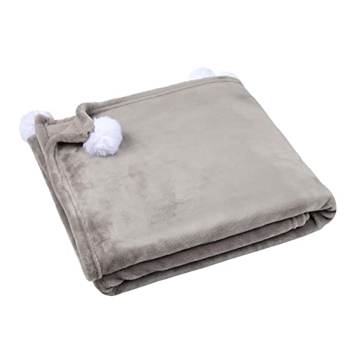 Lovely Casa – Plaid 130 x 160 cm – Melow – Natur von Stof