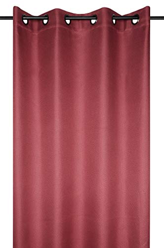 LOVELY CASA R68937009 Vorhang, 140 x 260 cm, Copenhagen, Rot von Lovely Casa