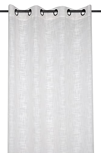 Lovely Casa R6A723001VL Voile, 135 x 260 cm, Weiß, Polyester, Standard von Lovely Casa