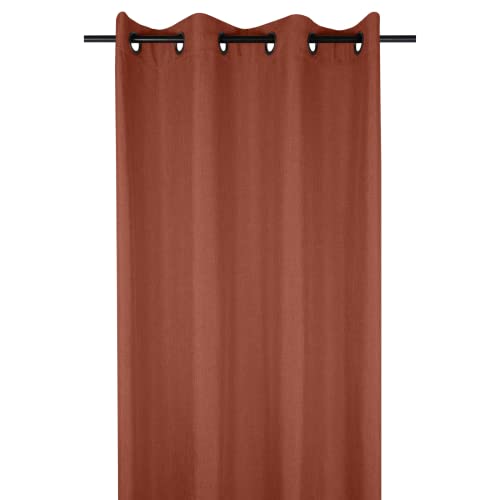 Lovely Casa - Vorhang – Modell Bea – Terracotta – 140 x 260 cm – 100% Polyester von Lovely Casa